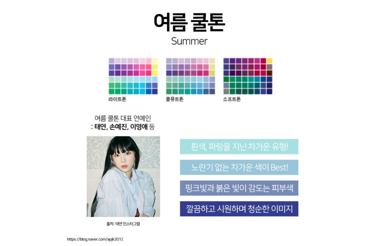 韓國 個人色彩 鑑定