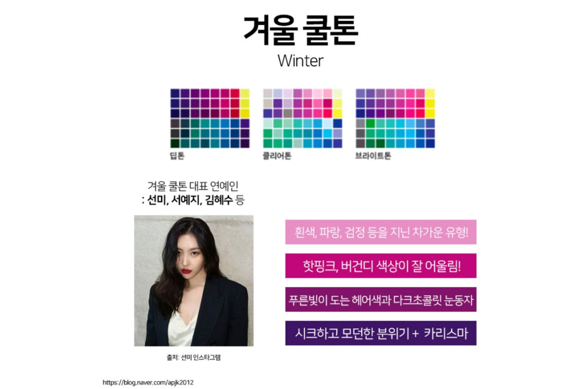 韓國 個人色彩 鑑定