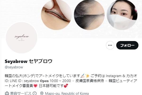 韓国アートメイク、韓国美容、韓国眉毛アート、眉アートメイク、QT、リエンジャン美容外科、韓国皮膚科、美容サロン、セヤブロウ、SEYABROW