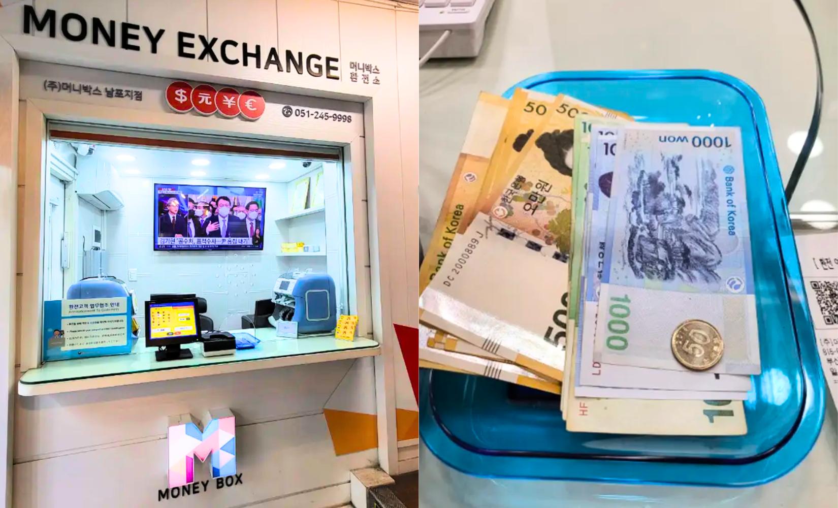 Money Box: Điểm đổi tiền có tỷ giá tốt, uy tín nhất ở Nampo, Busan