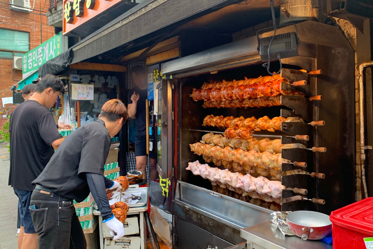 漢南洞漢方烤雞 韓國美食