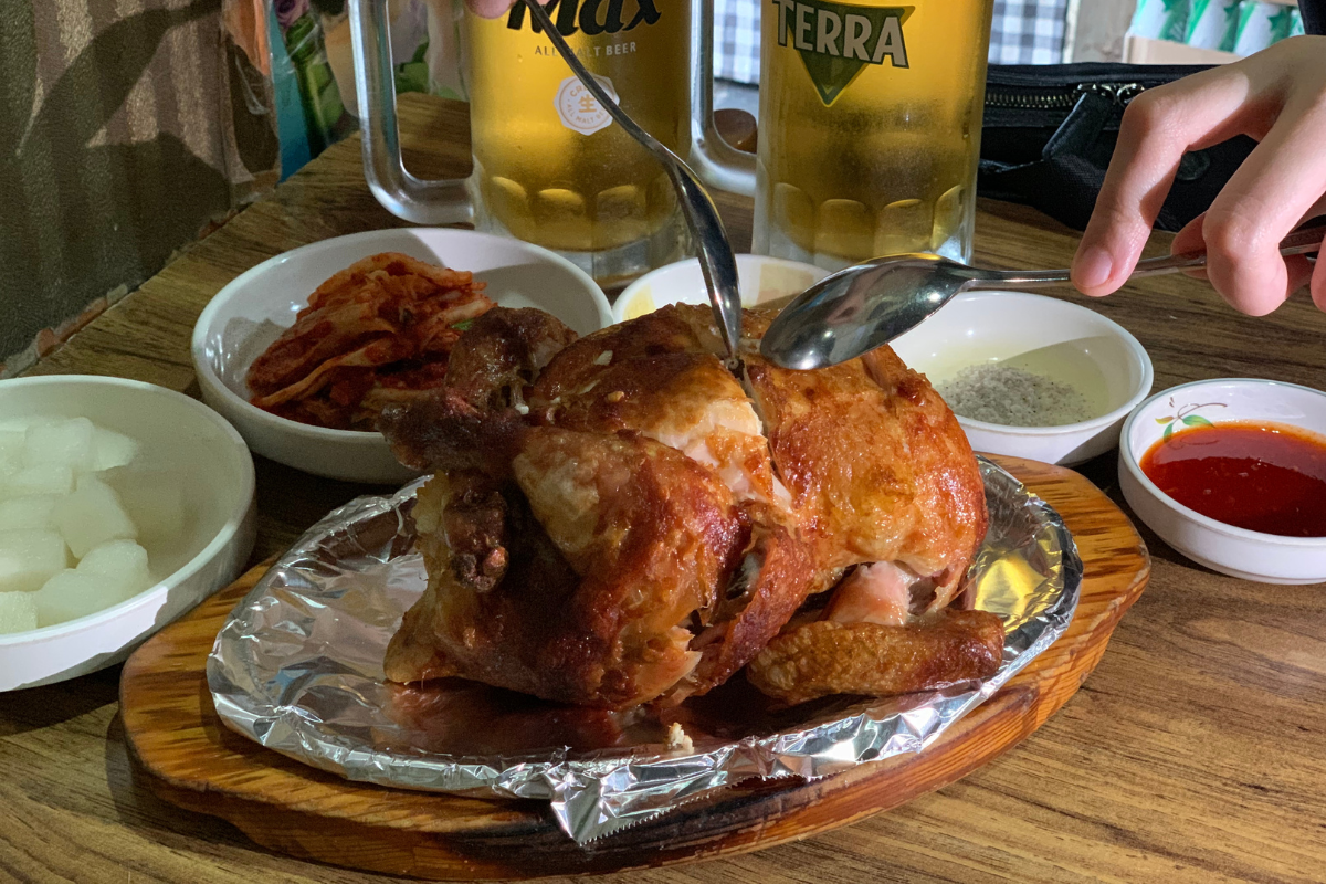 漢南洞漢方烤雞 韓國美食