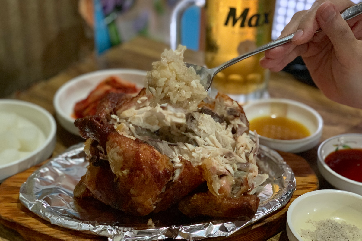 漢南洞漢方烤雞 韓國美食