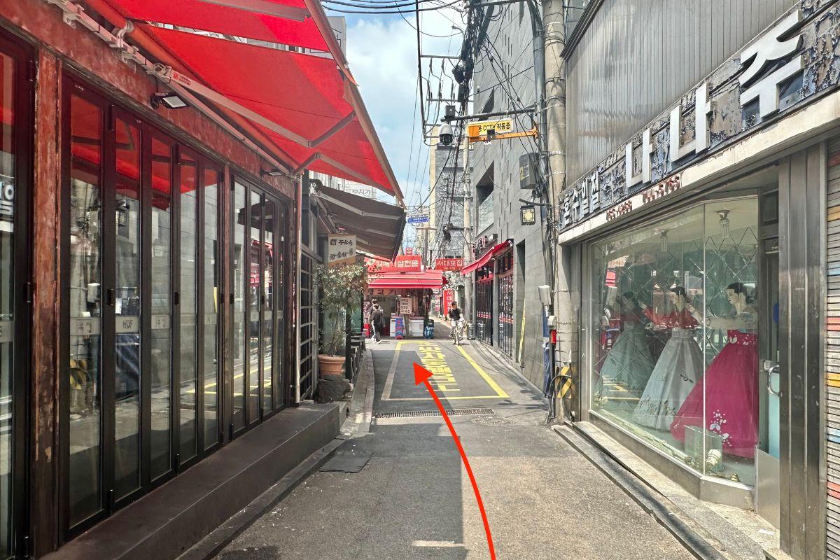 益善洞 Cafe Highwaist 前往方法