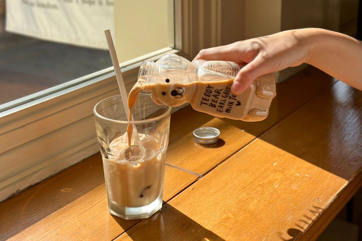 益善洞 Cafe Highwaist Earl Grey Milk Tea