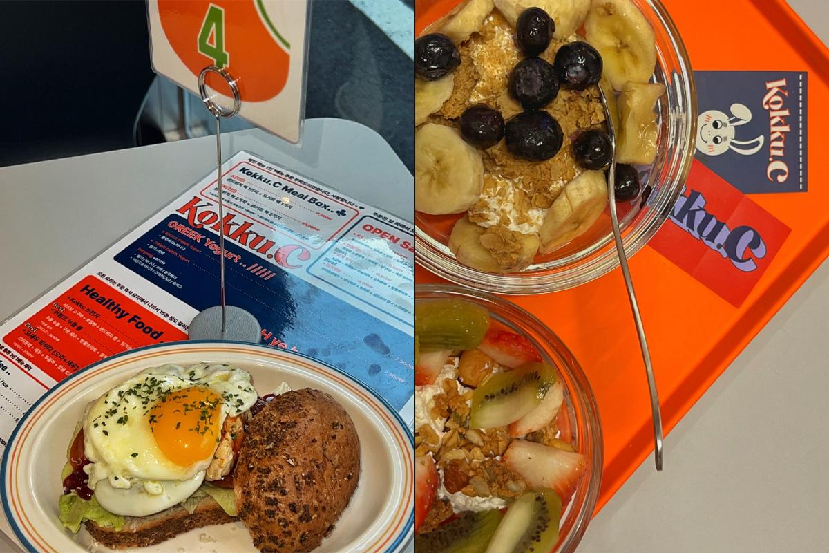 韓国旅行 韓国料理 韓国グルメ 釜山 西面 Kokku.C ヘルシーフード ダイエットフード 釜山グルメ店