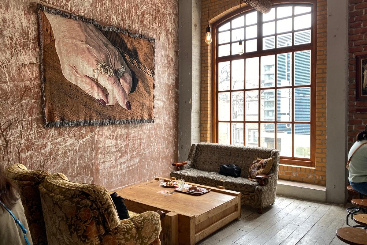 韓國 咖啡廳 London Bagel Museum 倫敦貝果博物館