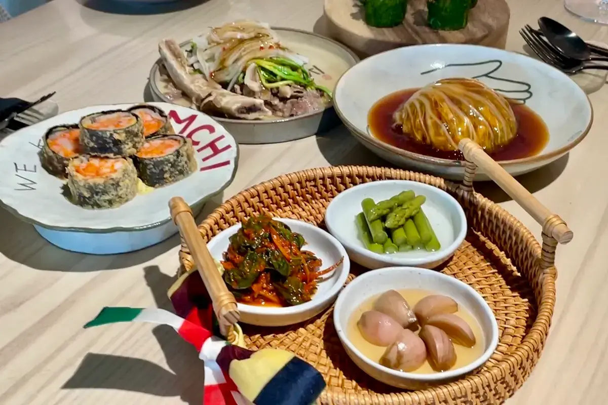 韓國最新人氣餐廳推介 溫6.5 GD LE SSERAFIM dining bar 泡菜dining bar 情侶 安國餐廳