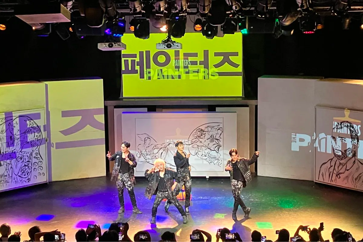 韓國塗鴉秀表演場景, 極具創造性與色彩的表演, 吸引N型人格觀眾