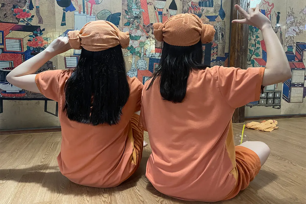 韓國汗蒸幕毛巾整羊咩咩頭教學