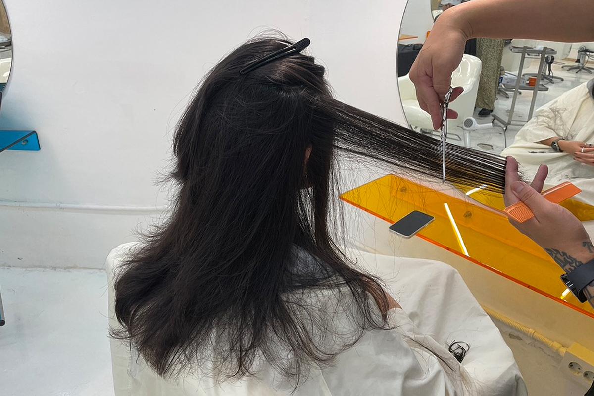 韓国旅行 韓国美容 韓国ヘアサロン YiPi hair 狎鷗亭 ソウル ソウルヘアサロン