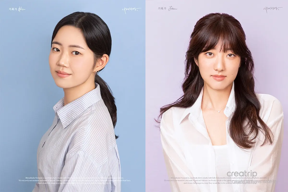 sihyunhada 시현하다 韓國必做 韓國證件相 個人照 形象照 首爾影相 影相鋪 sihyunhada frame 人生四格 貼紙相