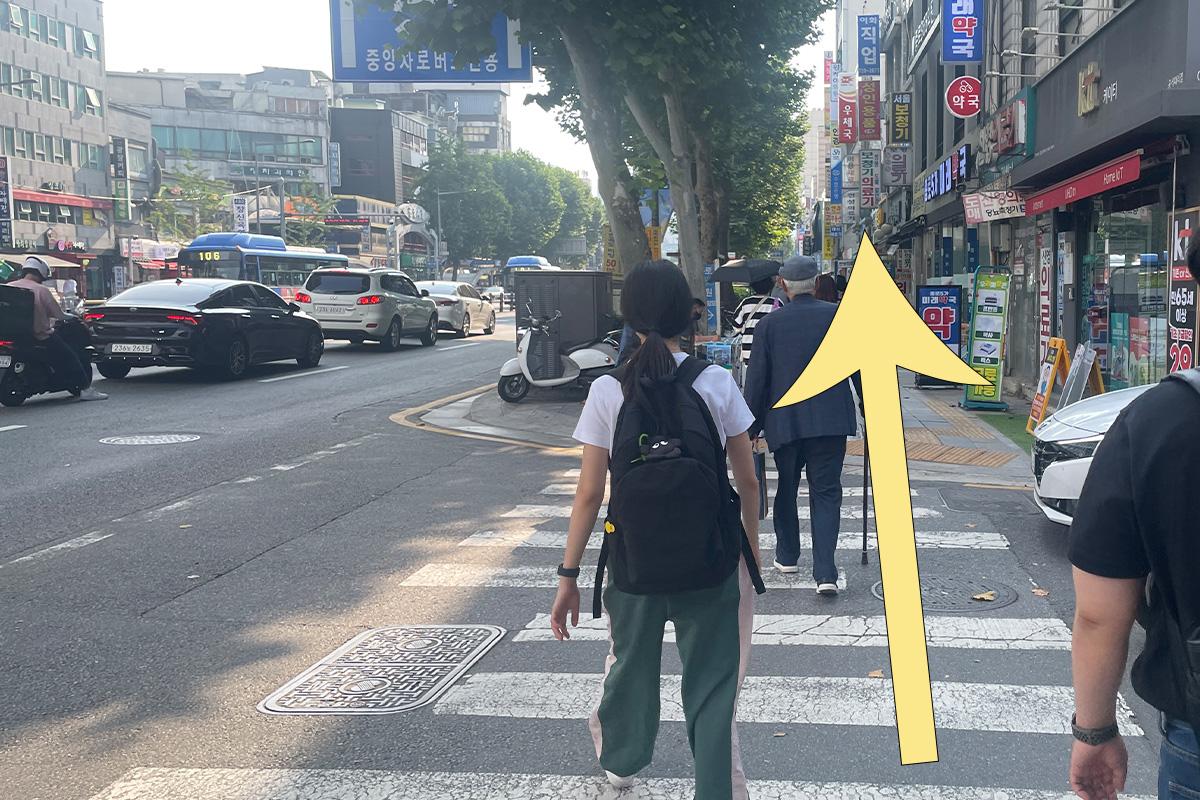 Chỉ đường đến Gà rán BHC chi nhánh Jongno 5-ga Gwangjang