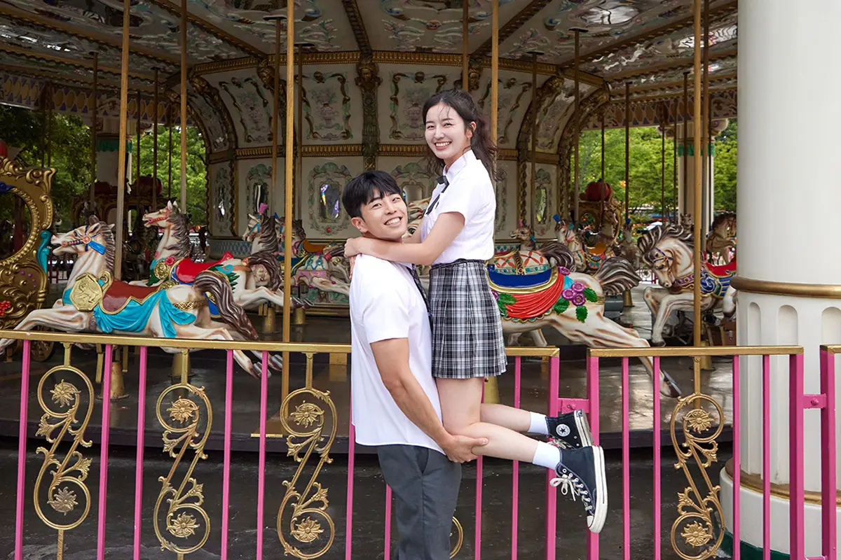 韓国旅行 韓国製服レンタル 大邱 感性制服 イーワールド