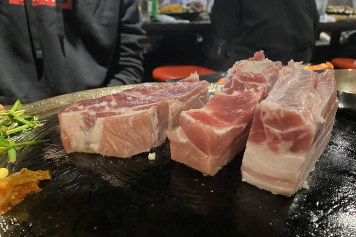 韓國燒肉 東豆川鍋蓋燒五花肉