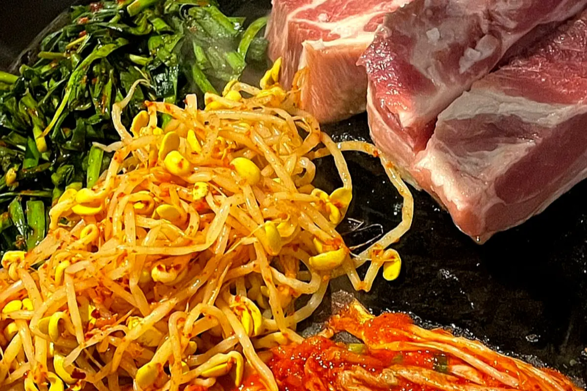 韓國燒肉 韓國美食 東豆川鍋蓋燒五花肉