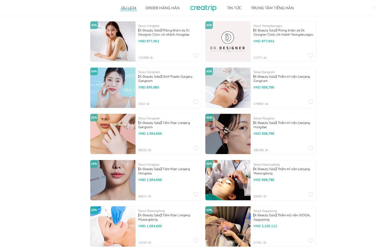 Trải nghiệm làm đẹp, chăm sóc da ở Hàn