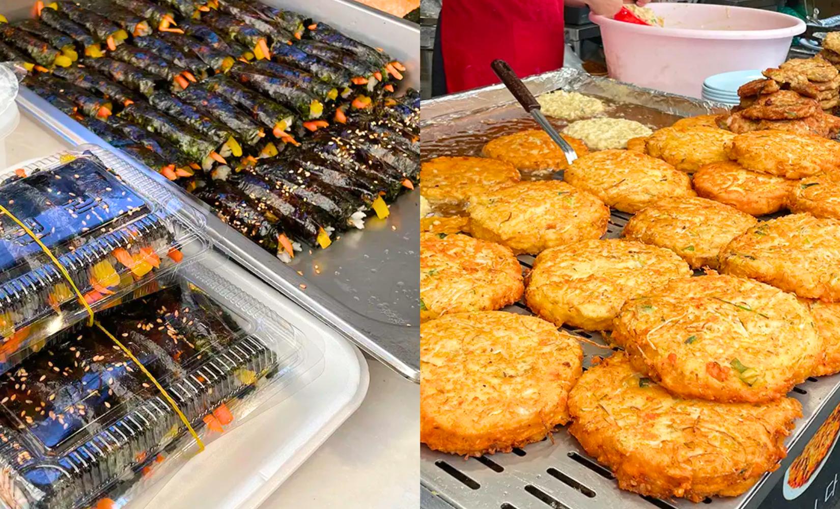 Park's Mung Bean Pancake số 2: Chuyên món bánh kếp đậu xanh ngon nức tiếng ở Chợ Gwangjang