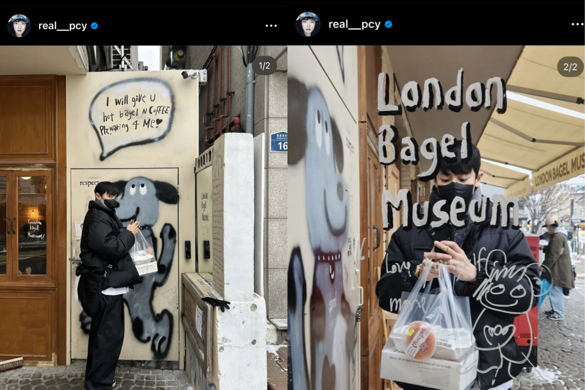 韓国旅行 ソウル 江南 江南グルメ 江南カフェ ロンドンベーグルミュージアム 韓国ベーグル 少女時代 IZ*ONE EXO WonderGirls