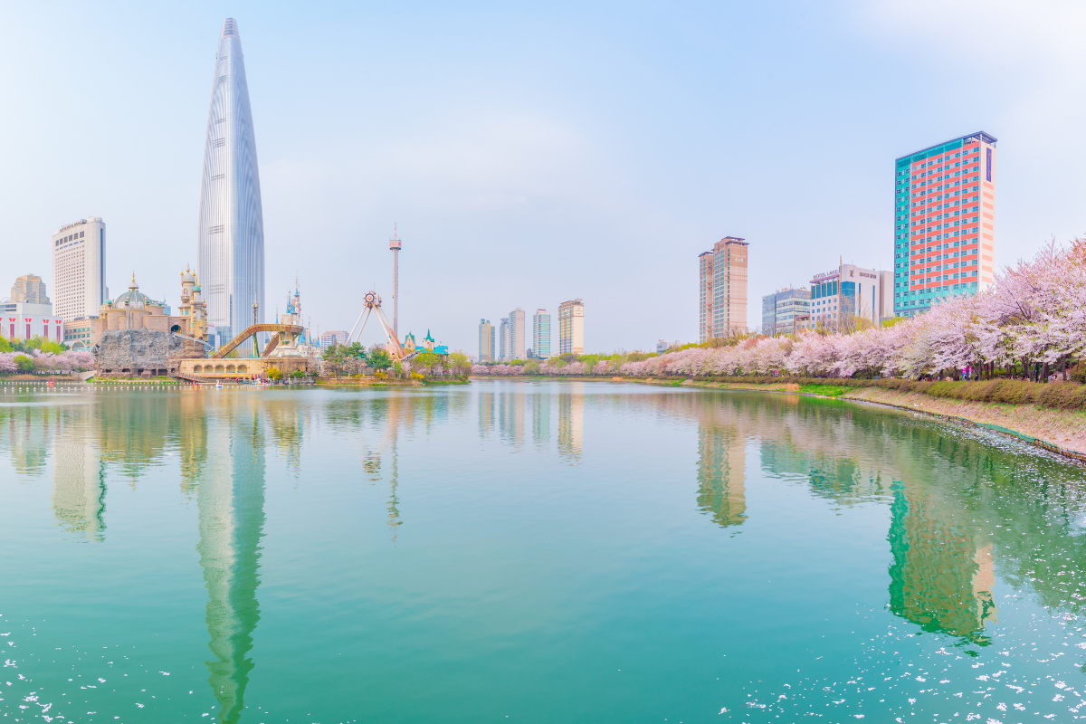 韓国旅行 ロッテワールド 蚕室 ソウル Creatripパッケージ優待券 GINGER BEAR ロッテワールドモール Cafe Pepper 松鶏屋