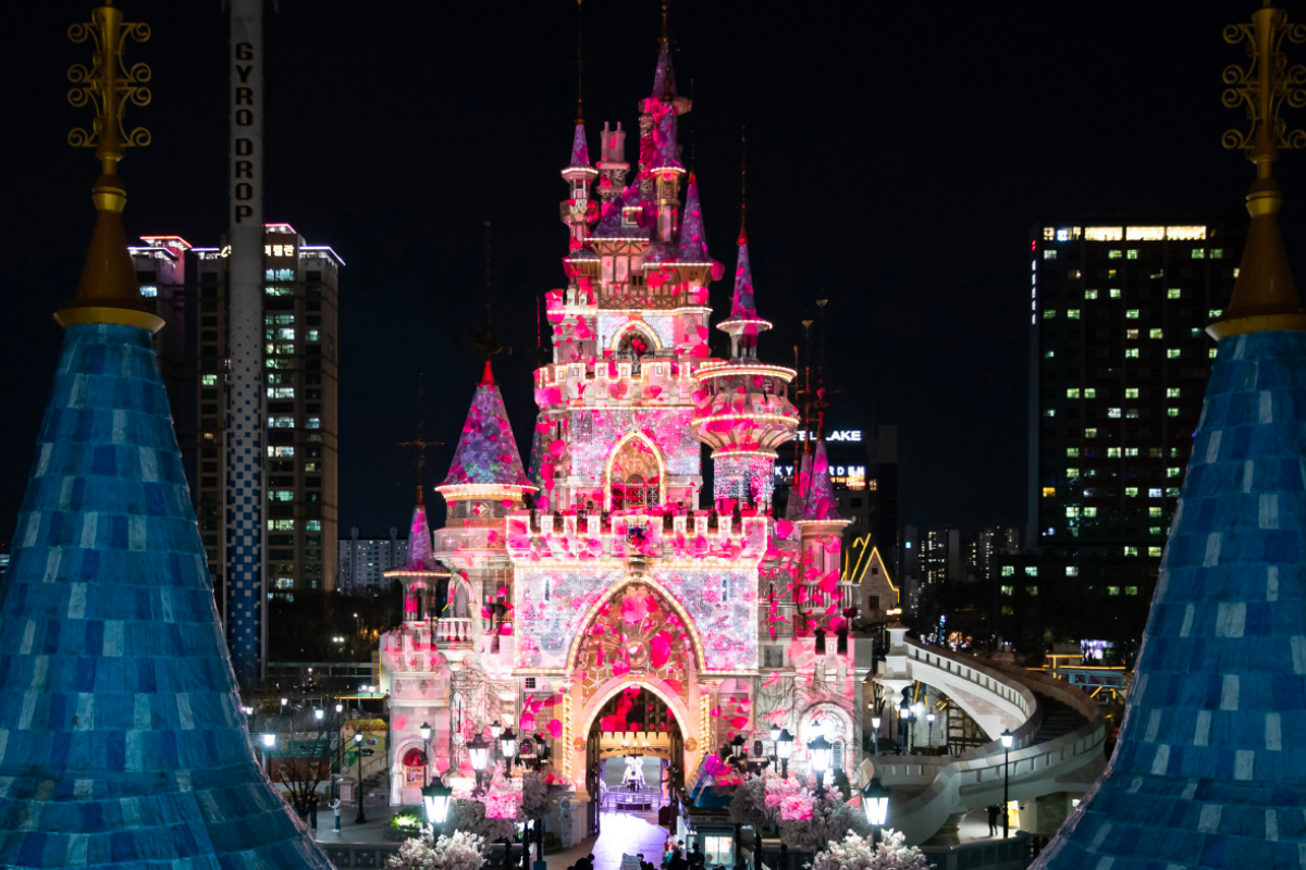 韓国旅行 ロッテワールド 蚕室 ソウル Creatripパッケージ優待券 GINGER BEAR ロッテワールドモール Cafe Pepper 松鶏屋