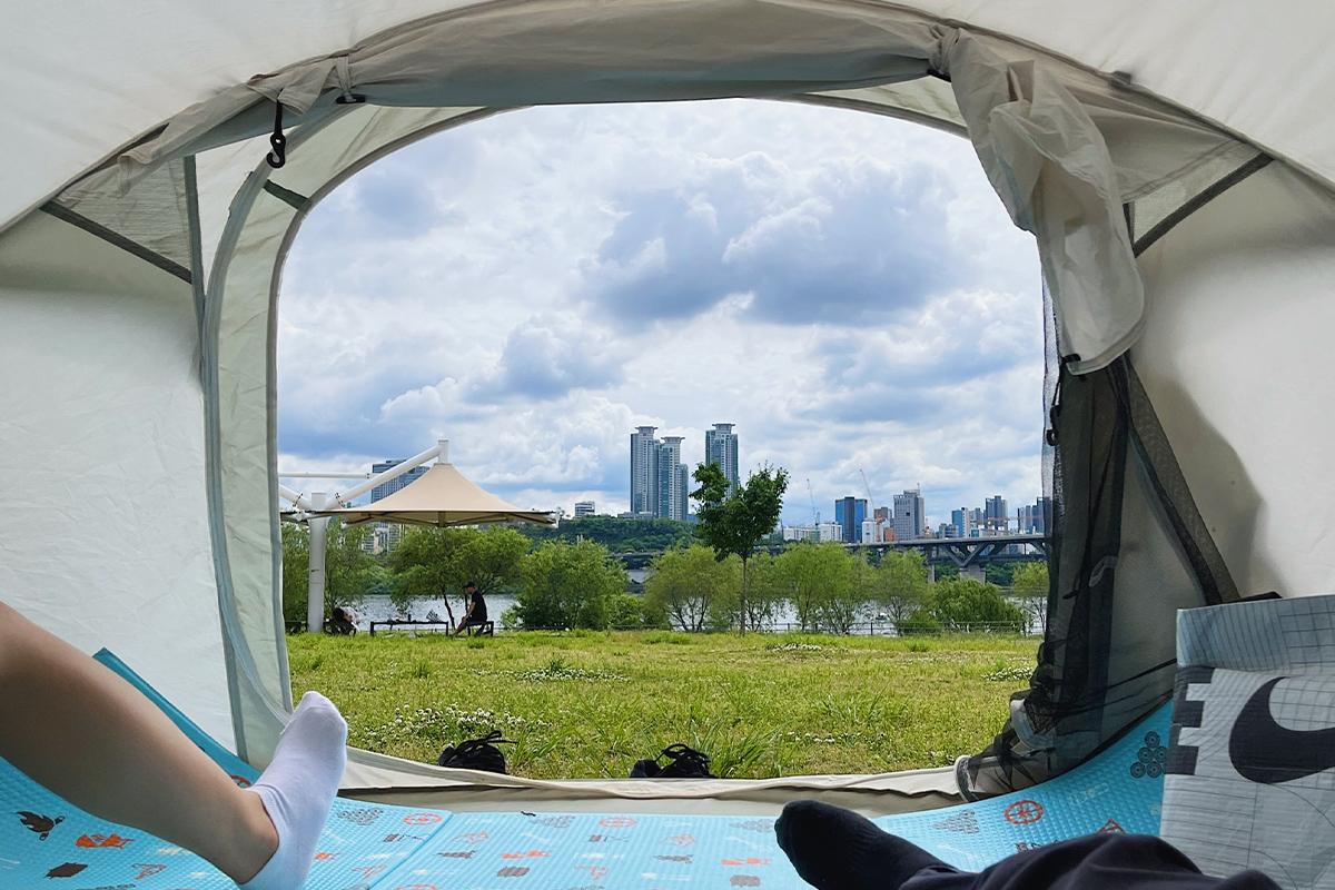 韓國野餐用品租借 首爾 漢江公園野餐 工具租借 優惠 價格 2025 夏天野餐 韓國野餐