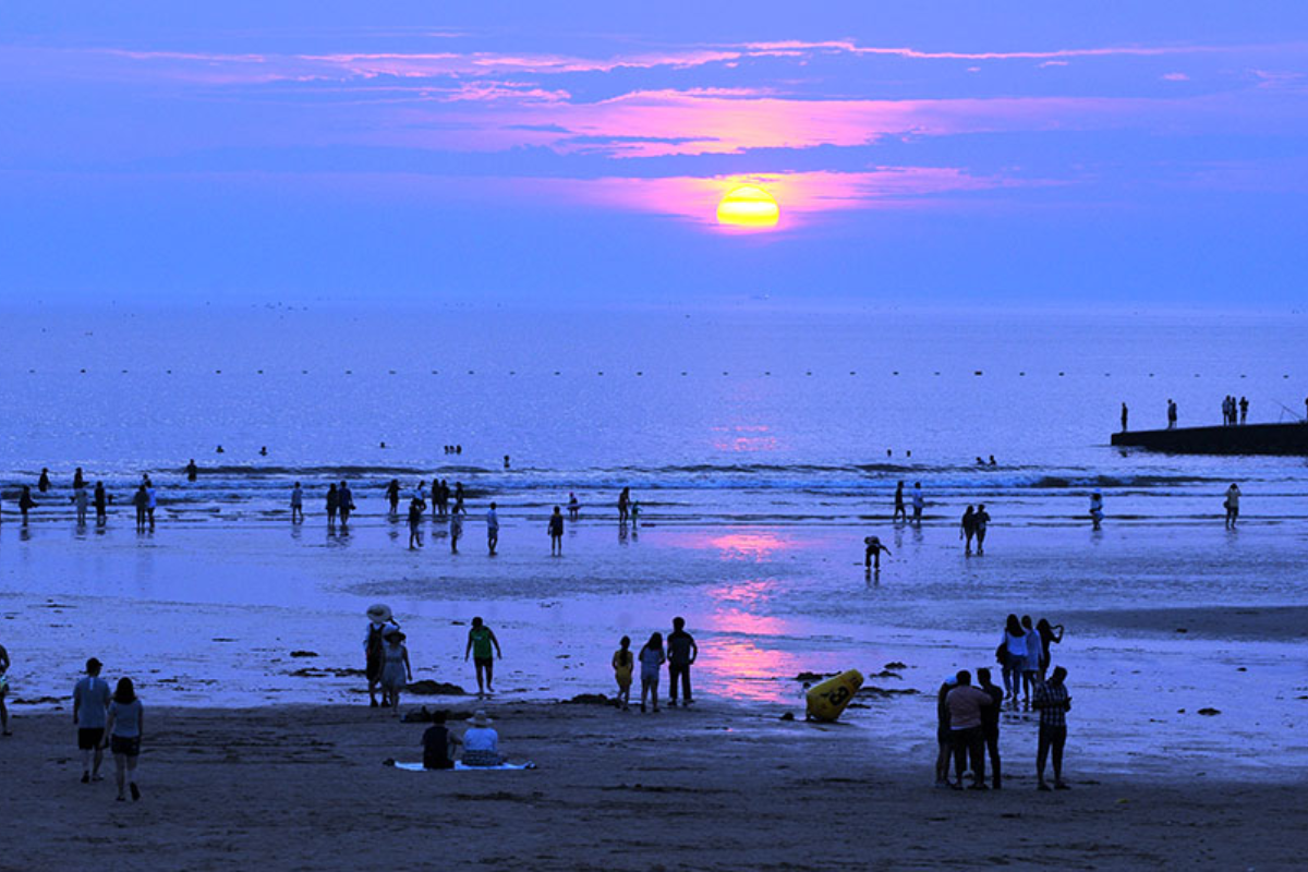 首爾地鐵睇海景點推薦 海景 韓國旅行 韓國一日遊 王山海水浴場 왕산해수욕장