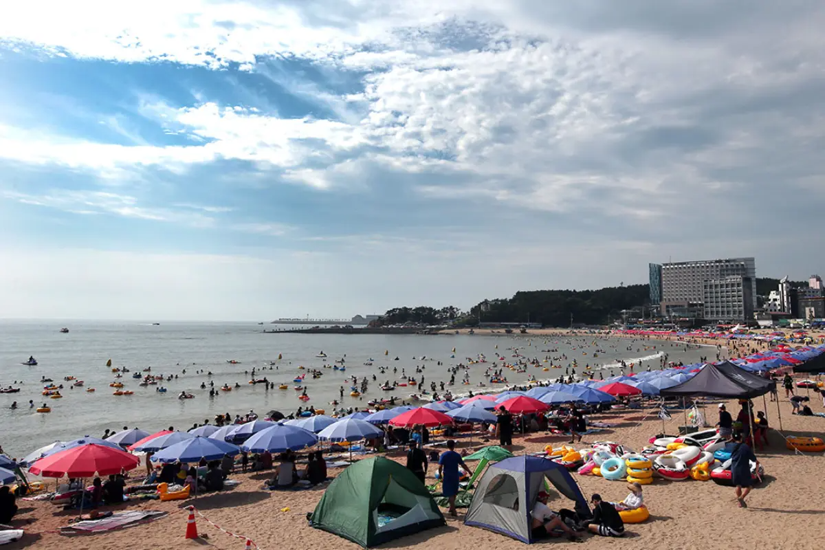 首爾地鐵睇海景點推薦 海景 韓國旅行 韓國一日遊 乙旺里海水浴場 을왕리해수욕장