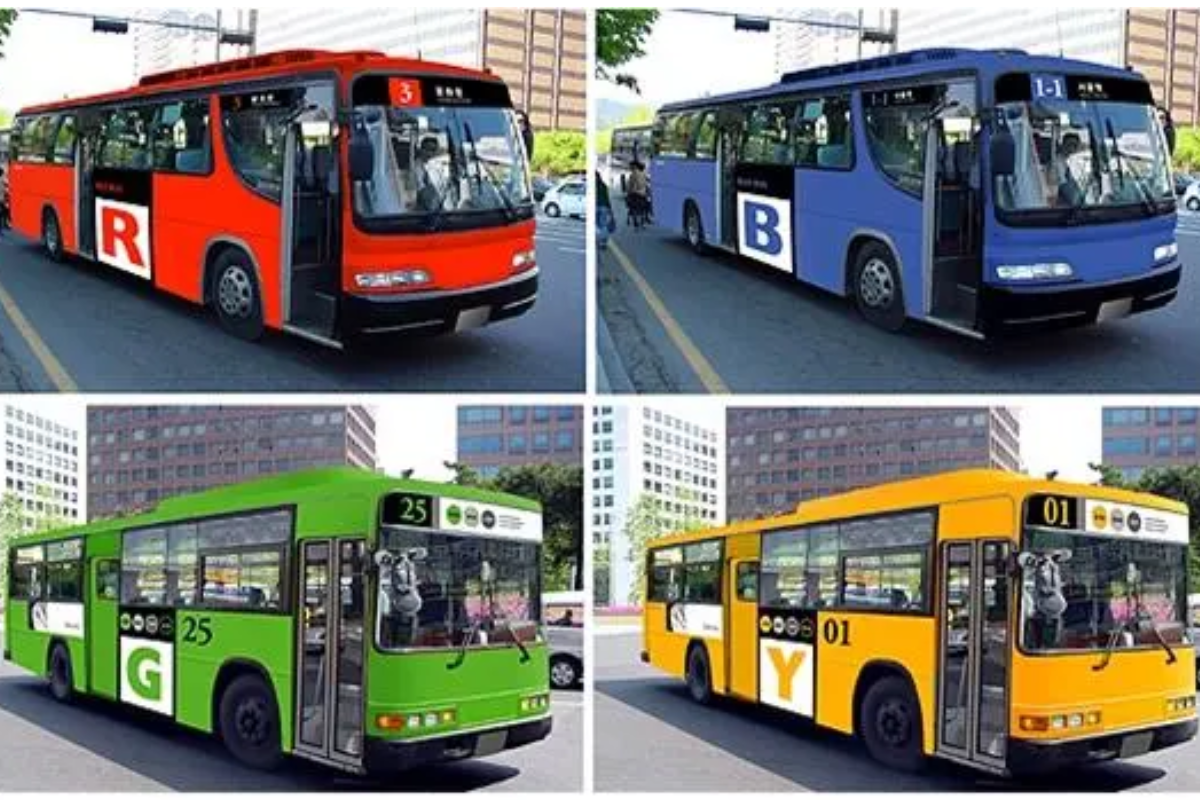 韓國巴士種類
