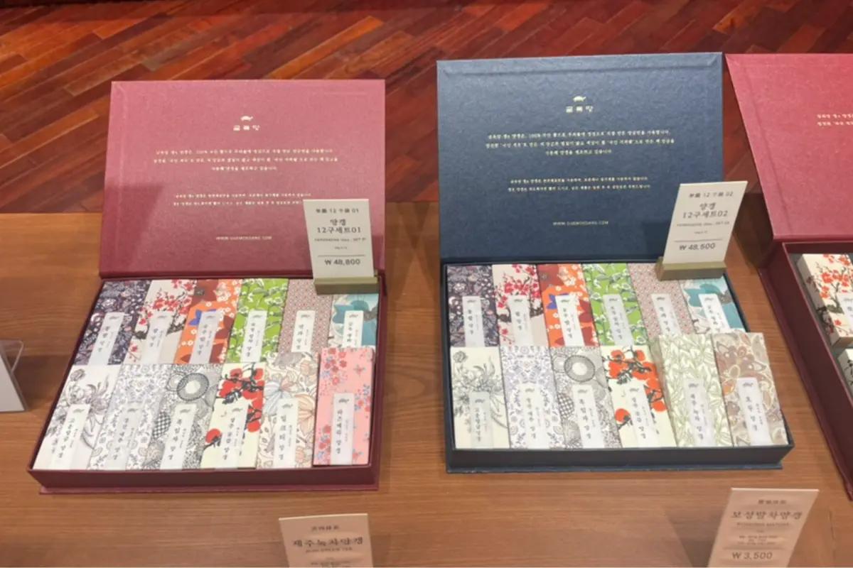 韓国旅行 K-Dessert 薬菓 韓国お土産