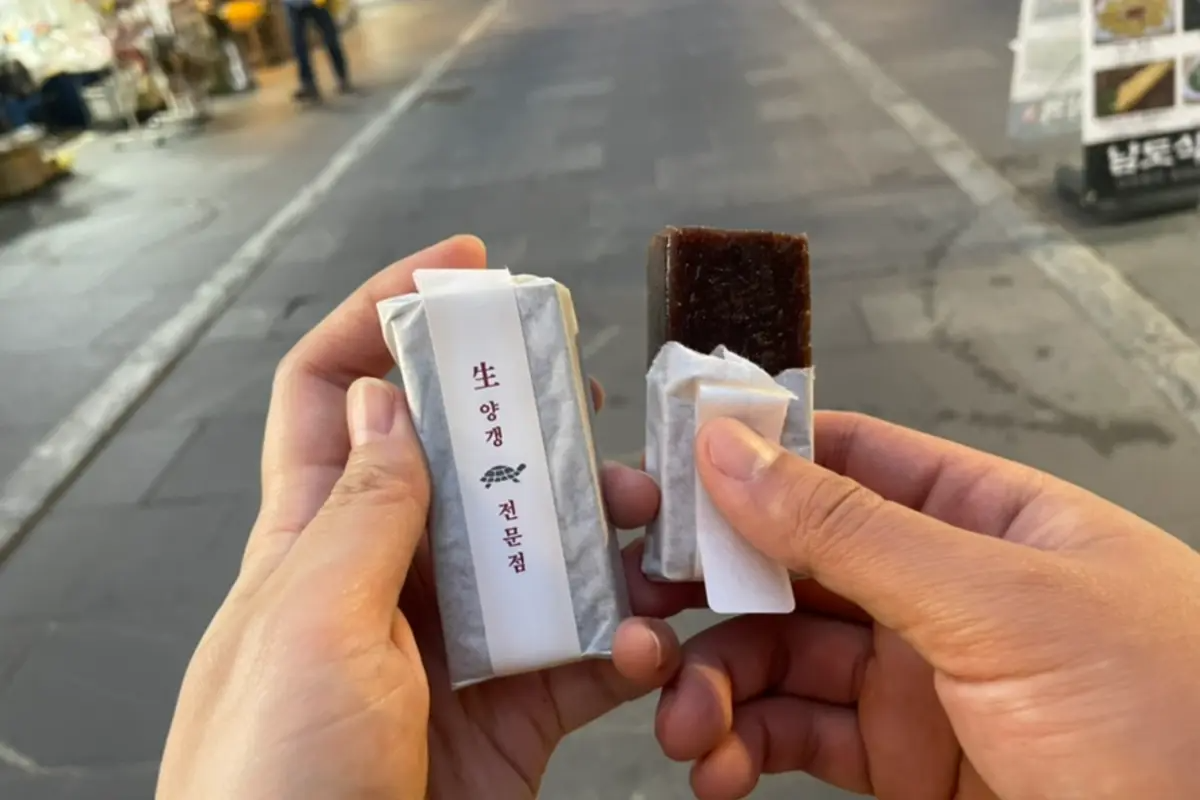 韓國手信 韓國旅行 韓國零食 韓國傳統甜品 手信 韓國手信推薦 金玉堂 羊羹