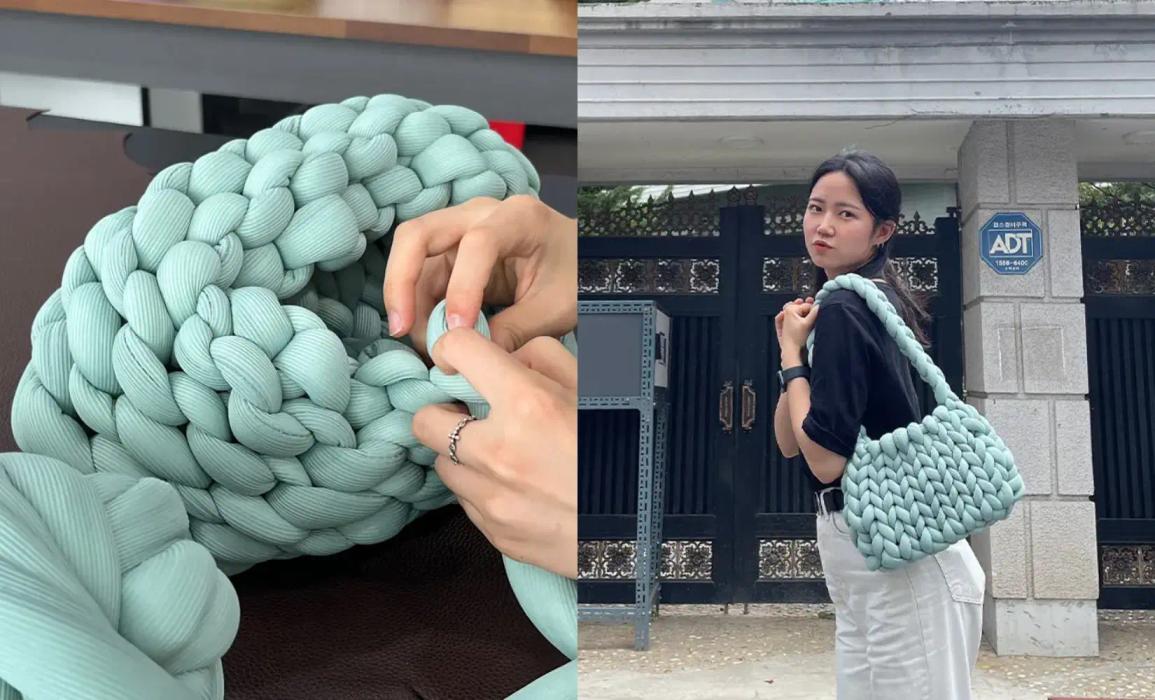 Creatrip Yaniyarn Create your own Giant Yarn Bag in Gangnam Seoul