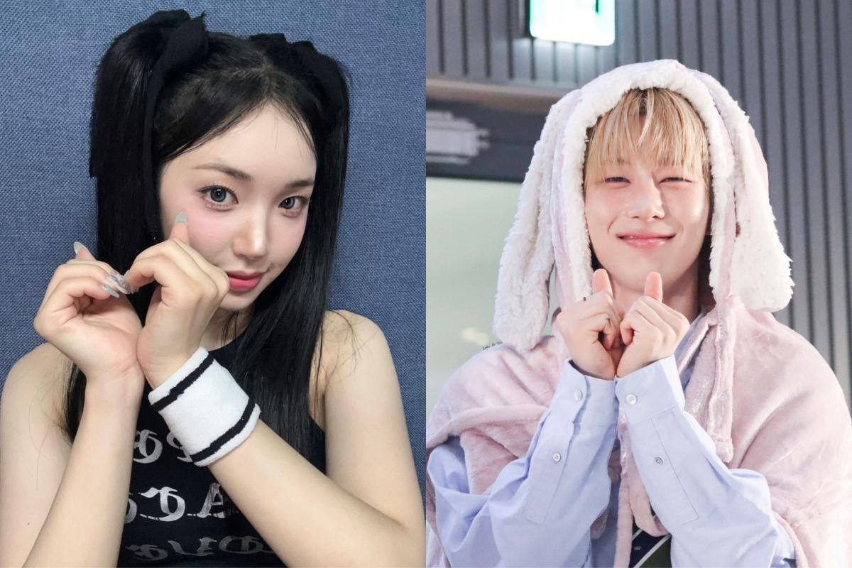 韓国で人気のうさぎハートポーズをする人物。親指で耳を作り、うさぎの耳を模した姿勢が魅力的です。