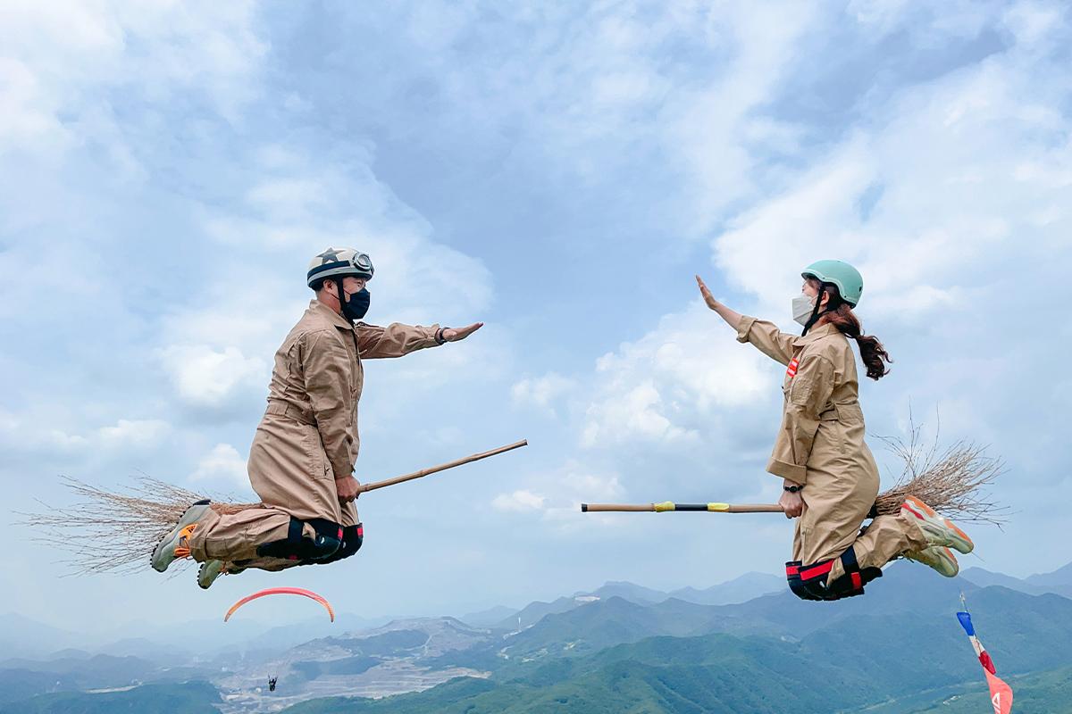 丹陽 CAFE SANN 滑翔傘 丹陽滑翔傘 韓國滑翔傘 韓國特別活動 韓國體驗活動 滑翔傘體驗預約