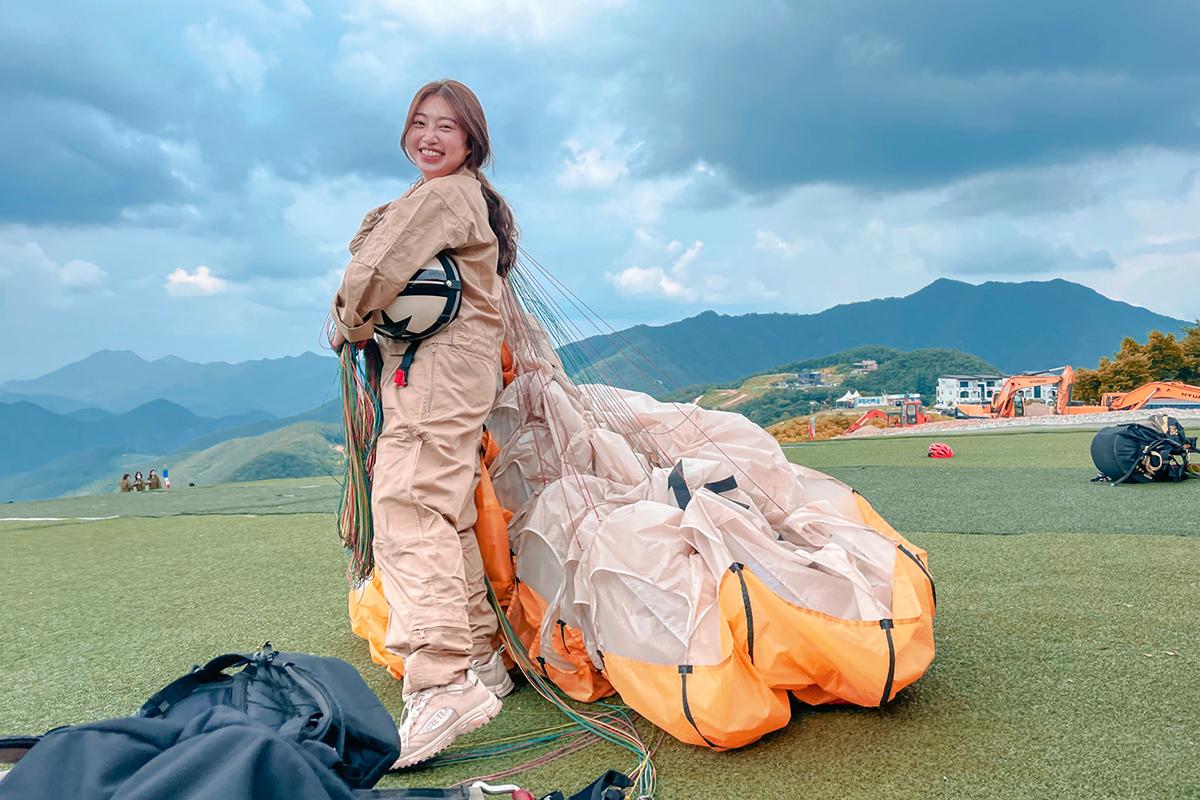 丹陽 CAFE SANN 滑翔傘 丹陽滑翔傘 韓國滑翔傘 韓國特別活動 韓國體驗活動 滑翔傘體驗預約