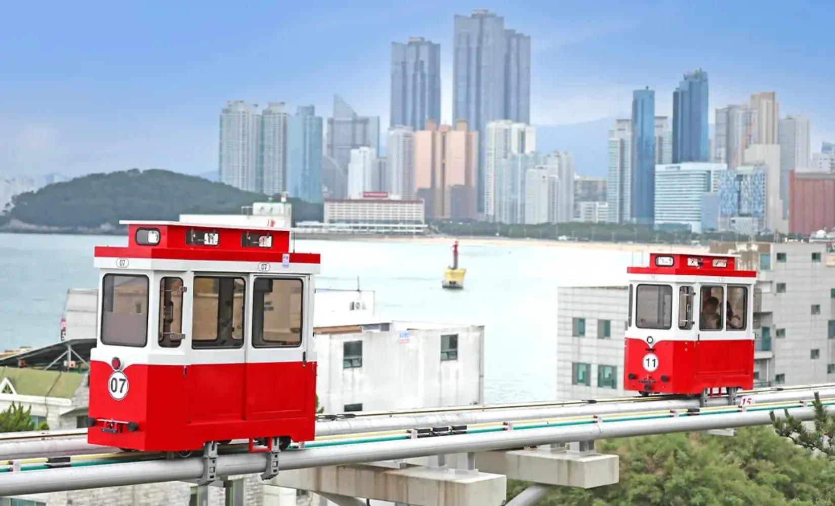 Tour della città di Busan (treno Blue Line Park Beach) | Gita di un giorno