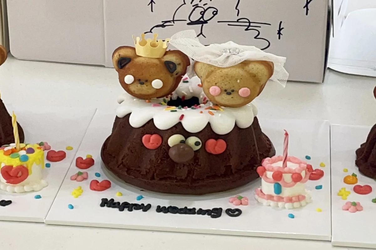 韓国旅行 済州 レタリングケーキ ours COFFEE 済州カフェ 済州島