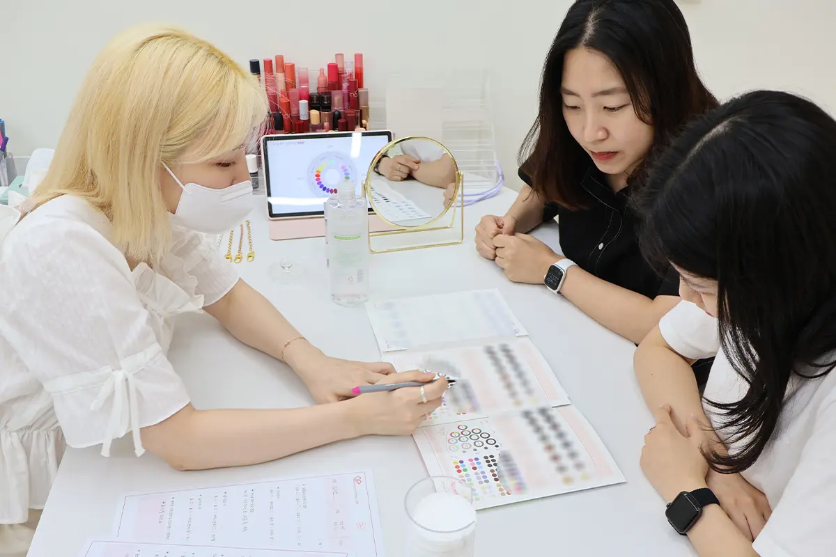 Personal Colour Personal Color 個人色彩診斷 韓國 弘大 聖水 DAMPPEUM