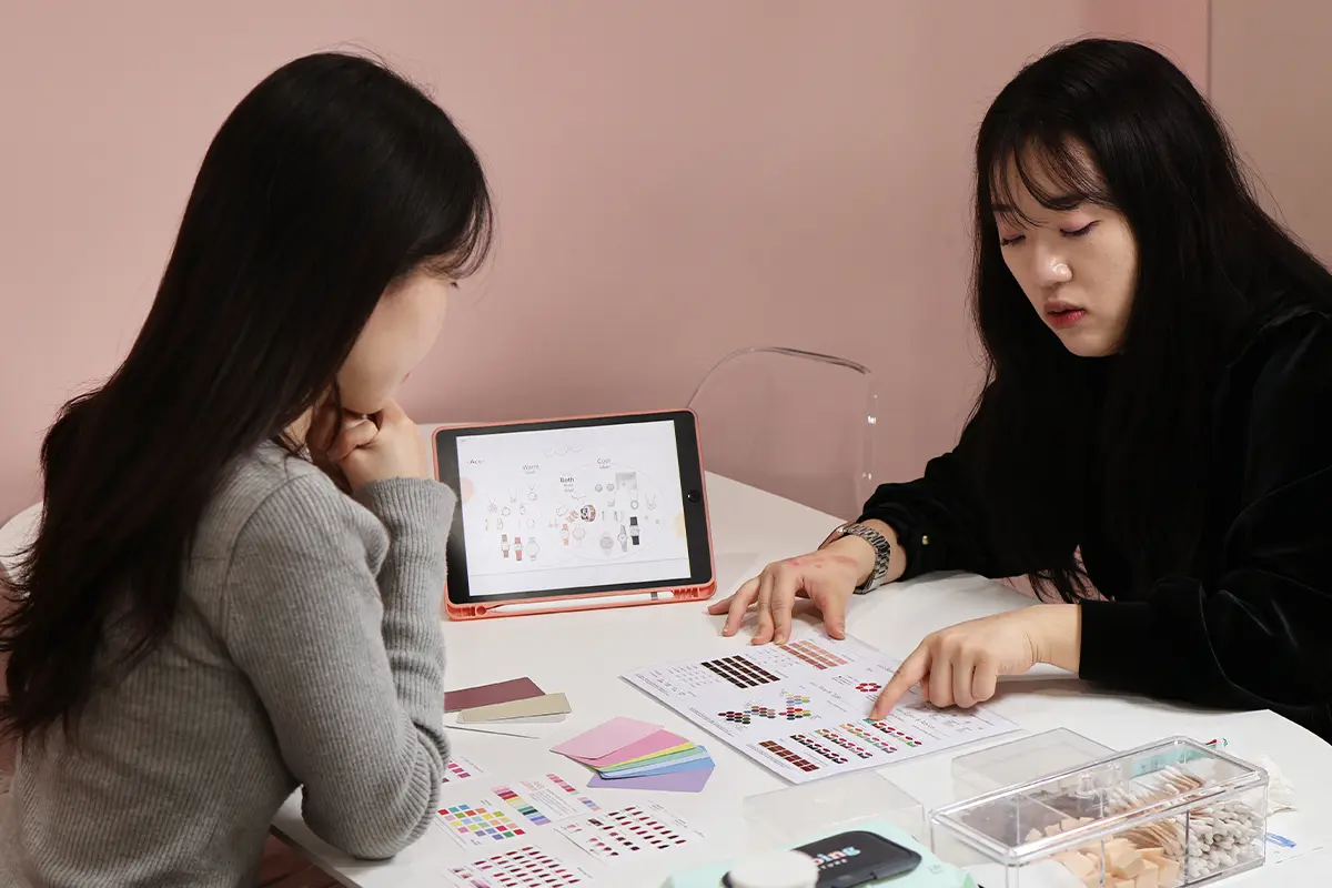 Personal Colour 韓國Personal Colour 韓國個人色彩診斷 江南Personal Colour中心推薦 ocollor