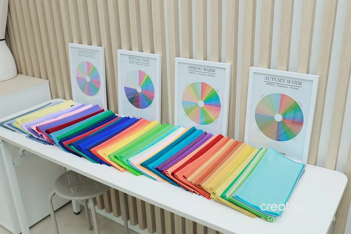 Personal Colour 韓國Personal Colour 韓國個人色彩診斷 江南Personal Colour中心推薦 Warm N Cool