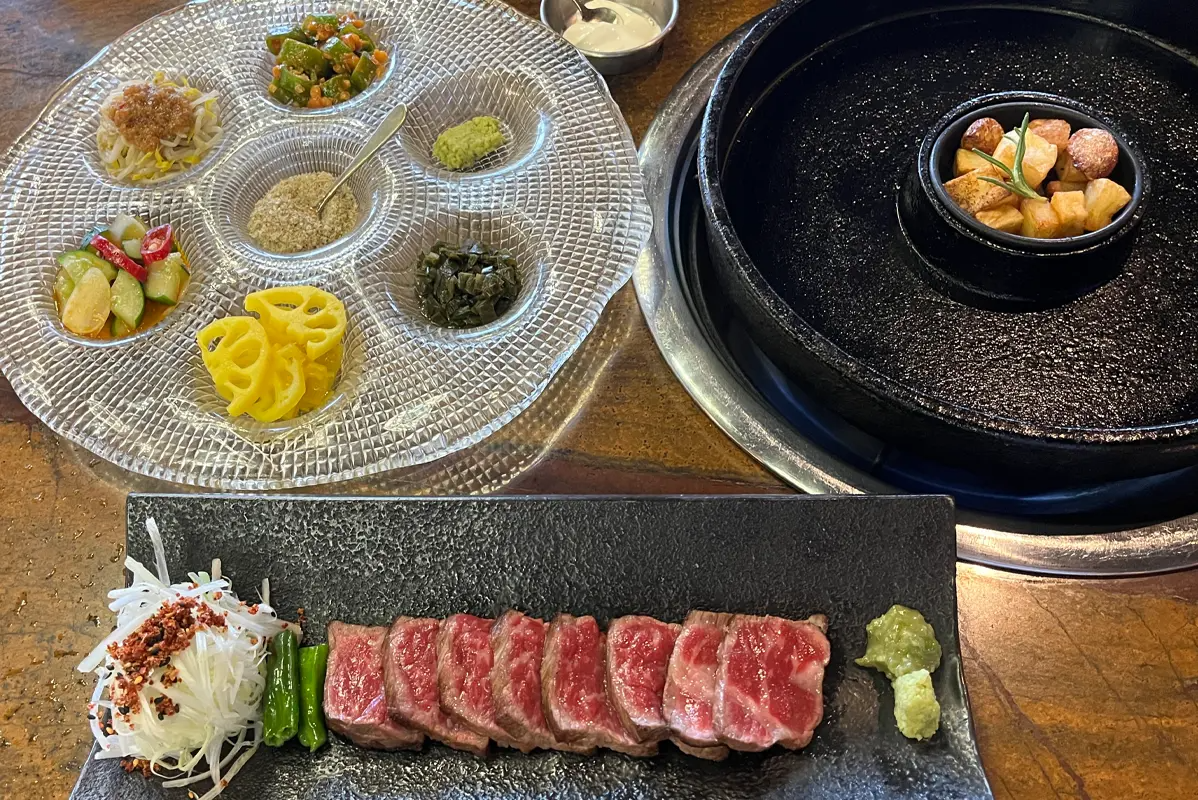 韓国旅行 韓国料理 韓牛 ソウル 蚕室 東京トゥンシム