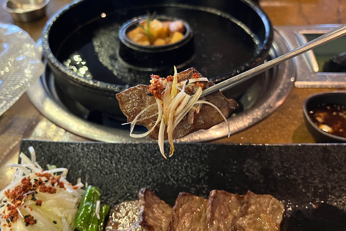 韓国旅行 韓国料理 韓牛 ソウル 蚕室 東京トゥンシム