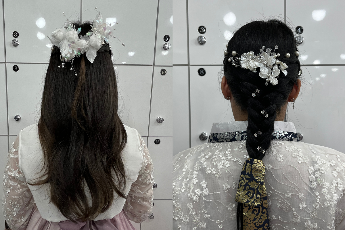 mặc hanbok làm tóc miễn phí