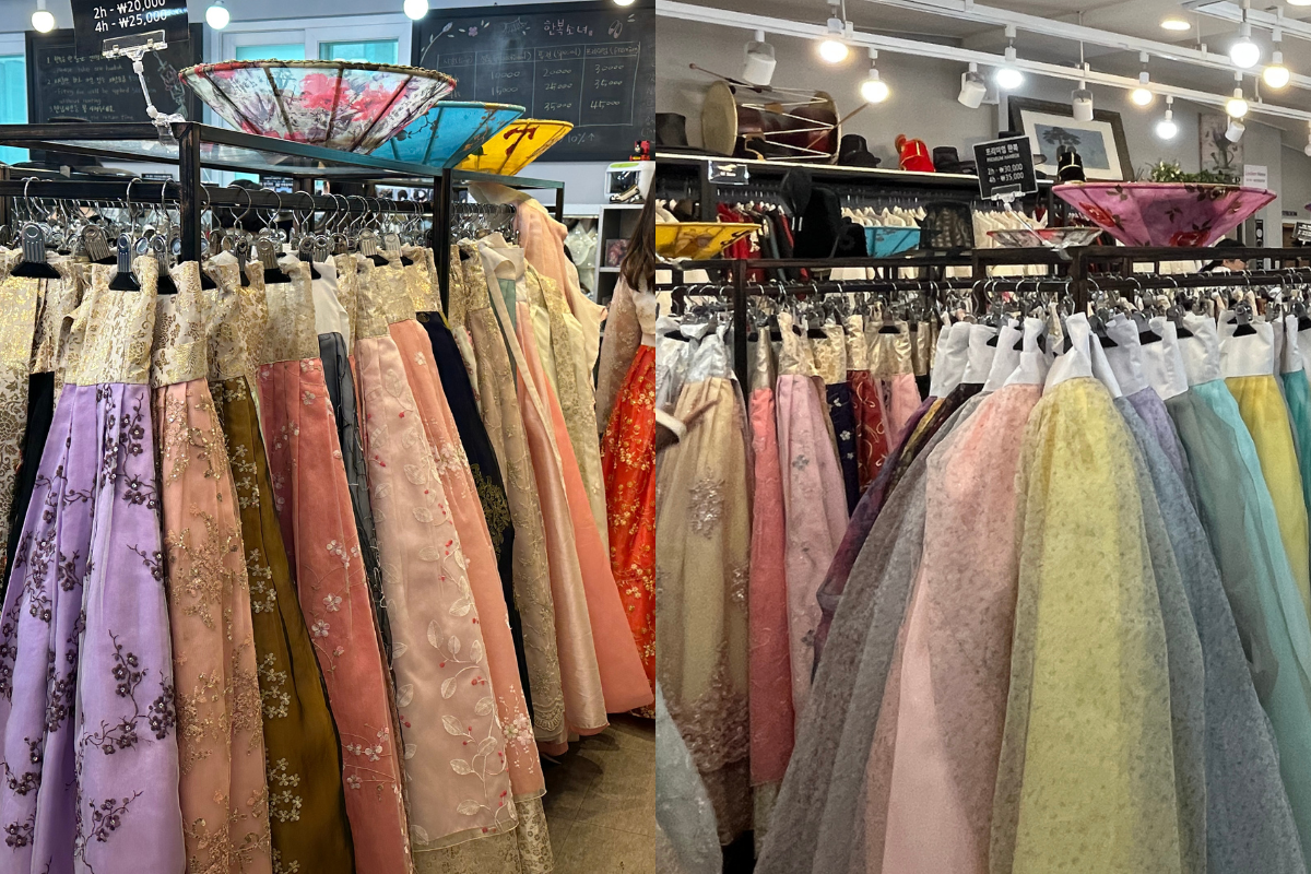 mặc hanbok ở hàn tháng 9