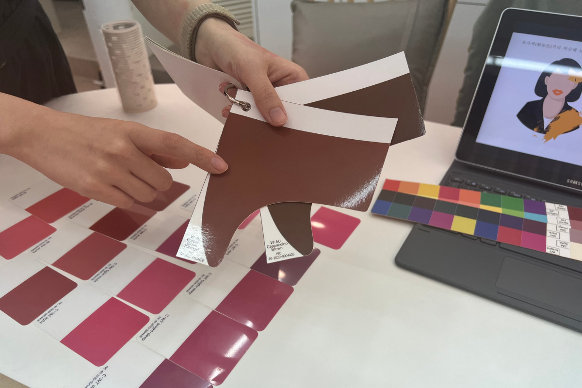 chọn màu sắc cá nhân ở Hàn tháng 9