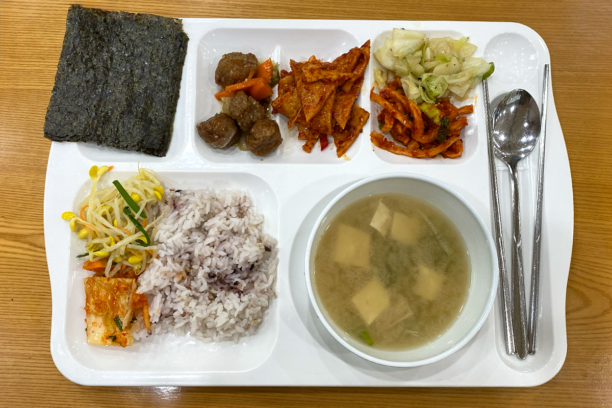 自然科学馆餐券，标示所购买的餐食和价格。