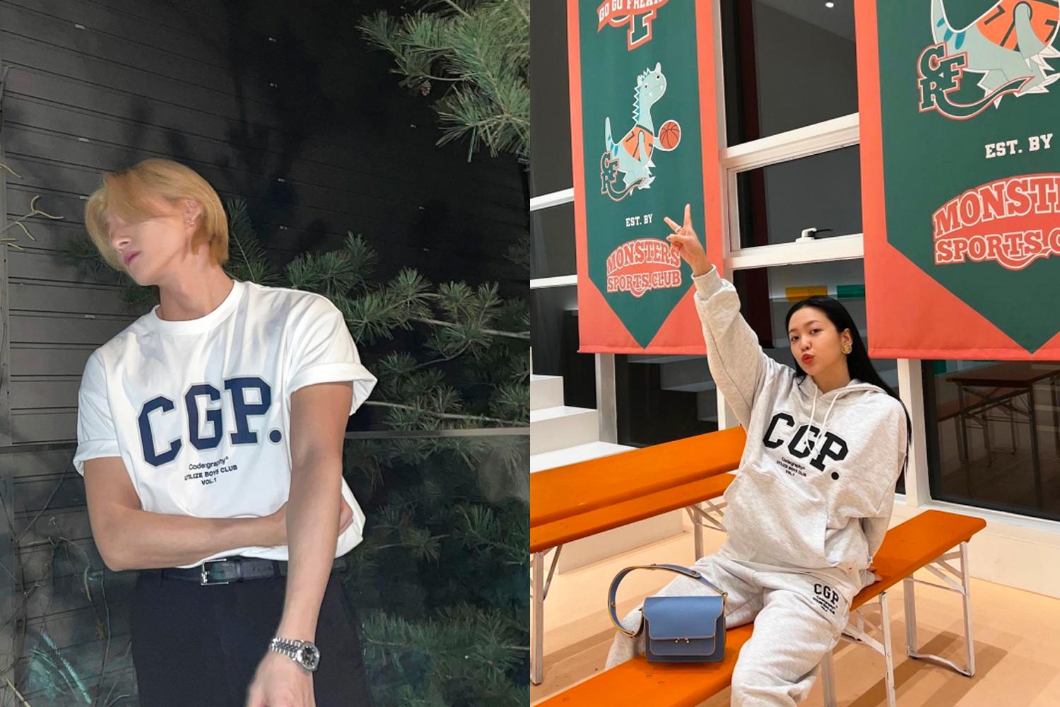 快來看韓國人都怎麼穿Code:Graphy！穿搭靈感圖鑑公開