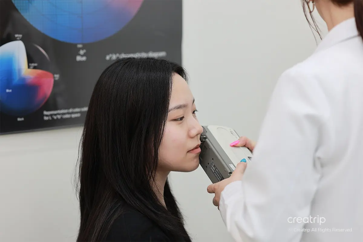 韓國時尚心理研究所 清潭 清潭洞 江南 個人色彩鑑定 個人色彩檢測 個人色彩 檢測