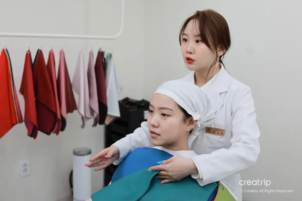 韓國personal colour personal color 個人色彩診斷 韓國旅行 韓國體驗 狎鷗亭 化妝品推薦 韓國時裝心理研究所 價錢 預約