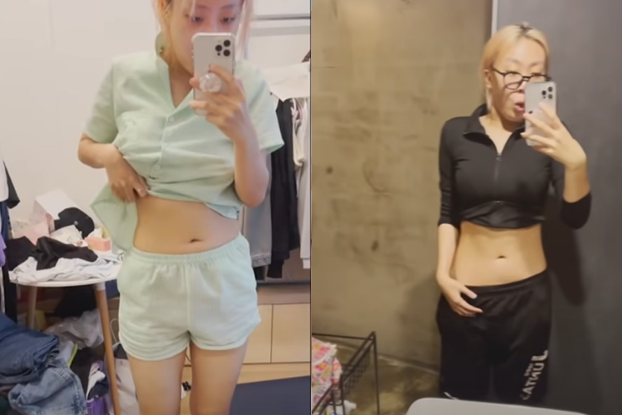 李泳知正在匀速饮用一种含有膳食补充剂的饮品，该产品为她的减肥过程中提供额外支持。